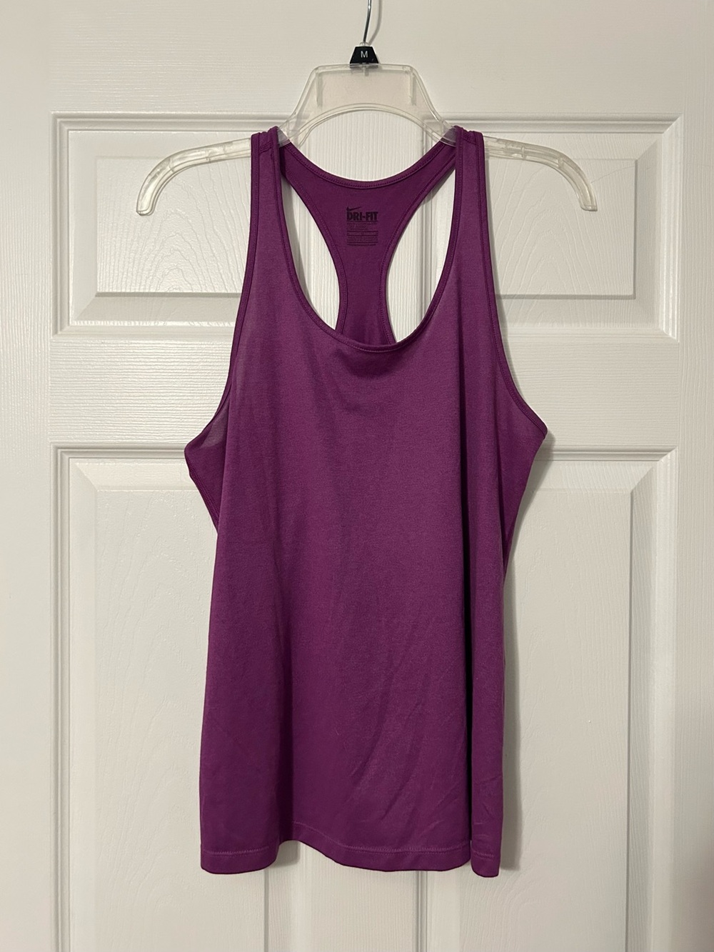 Nike Purple Racerback Dri-FIT Tank Top